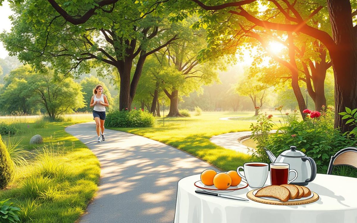 Sollte ich vor oder nach dem Frühstück joggen?