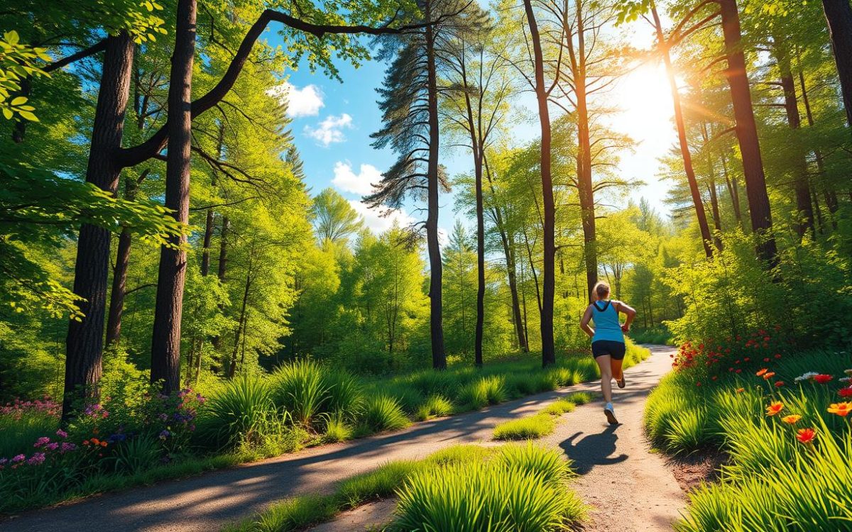 Welche Vorteile hat Joggen in der Natur?