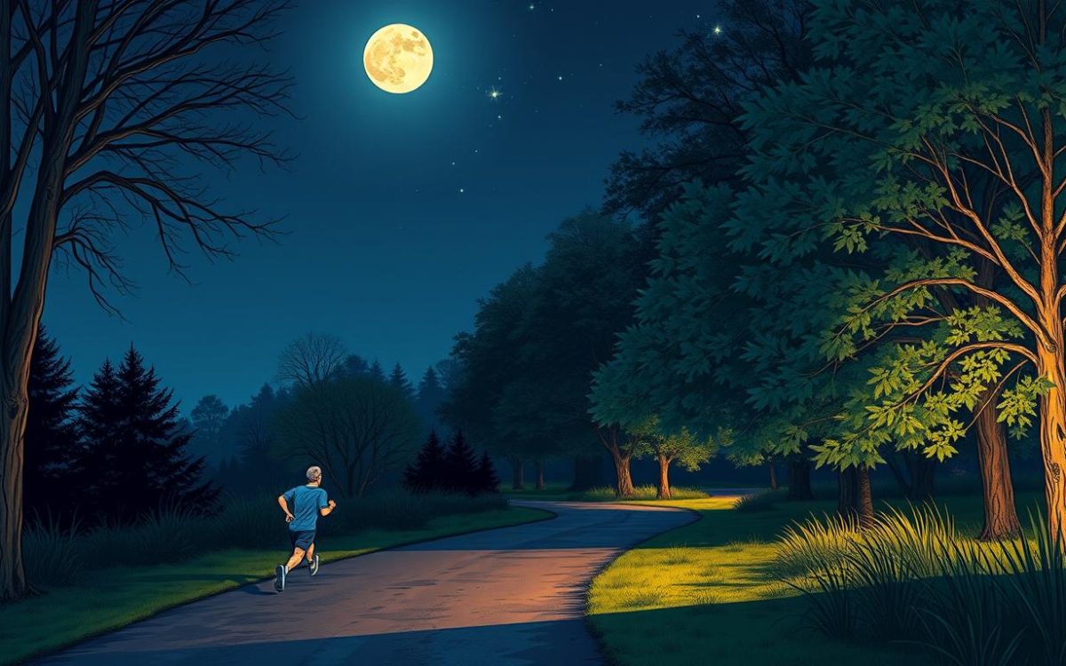 Wie Joggen dir beim Einschlafen hilft