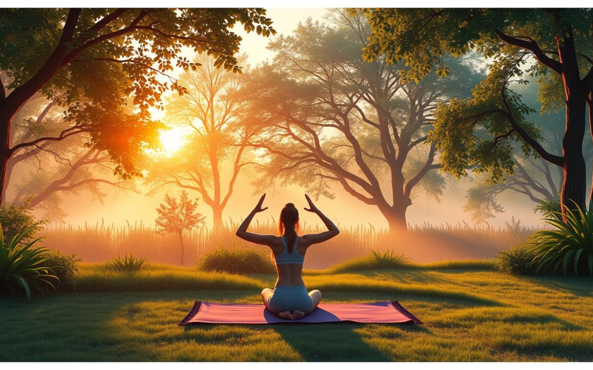 energie tanken mit yoga