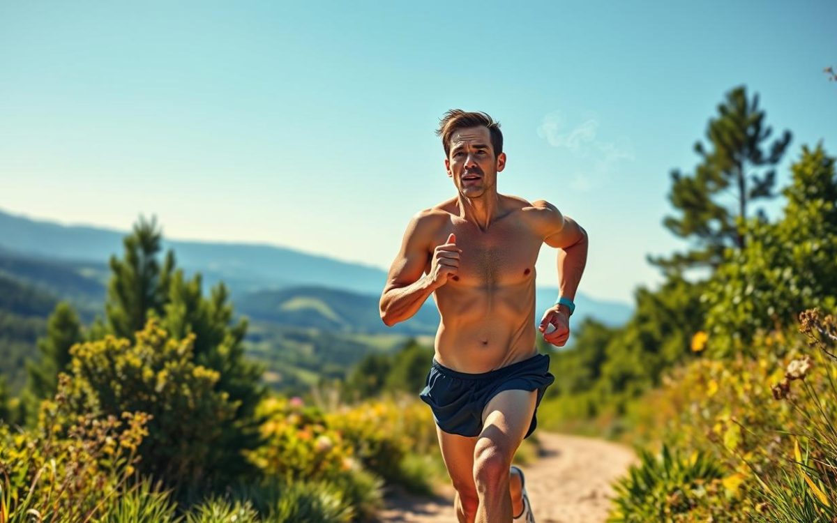 erhöhte temperatur beim joggen