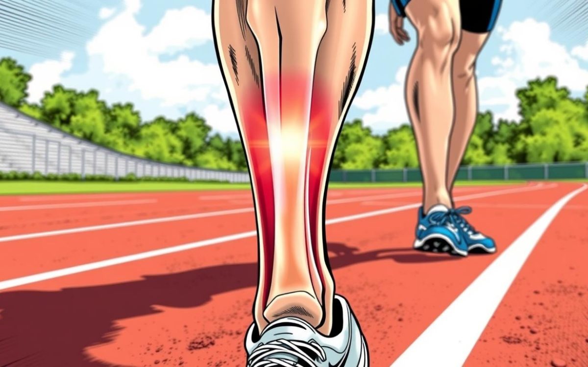 ermüdungsbruch schienbein beim joggen