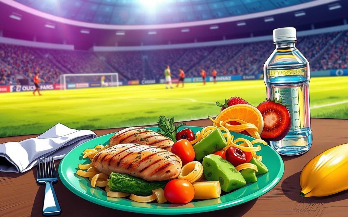 fussballernährung am spieltag