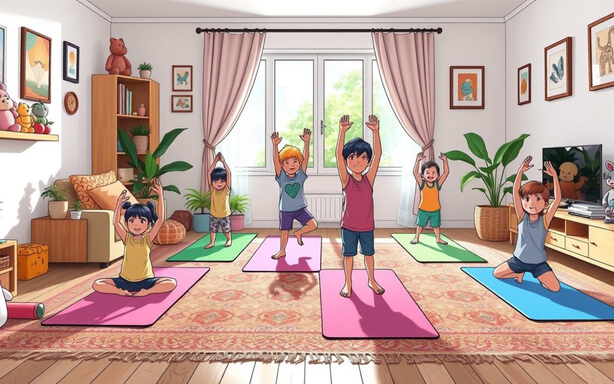 kinderyoga zuhause