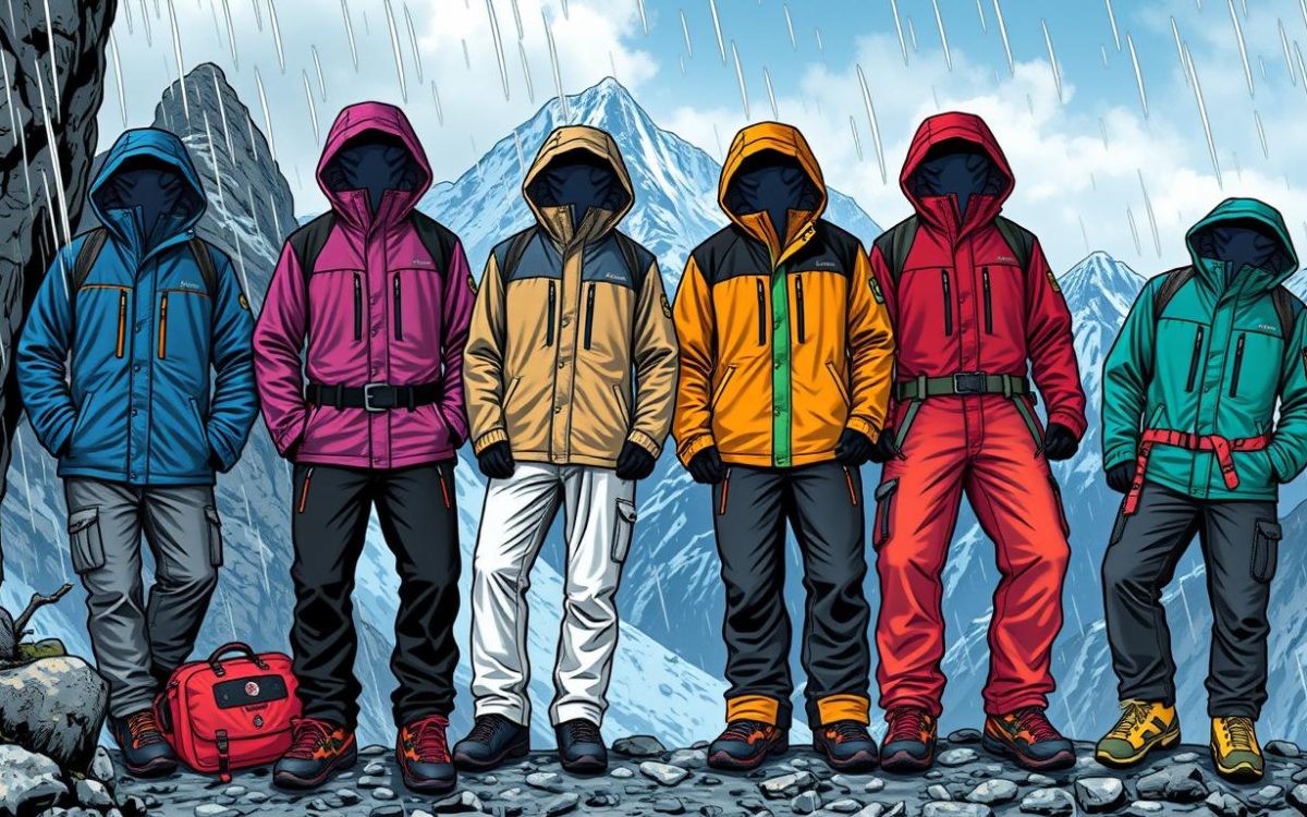 kletterbekleidung für jedes wetter