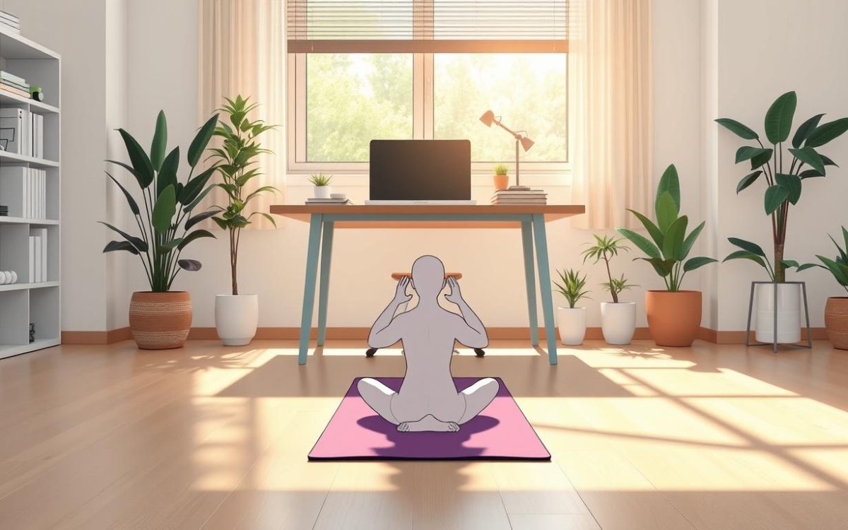 yoga für büroangestellte