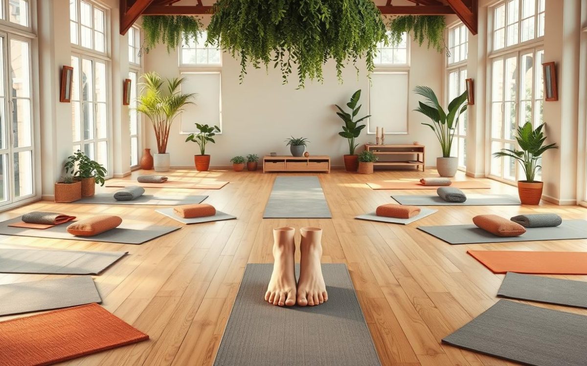 yoga für starke knöchel