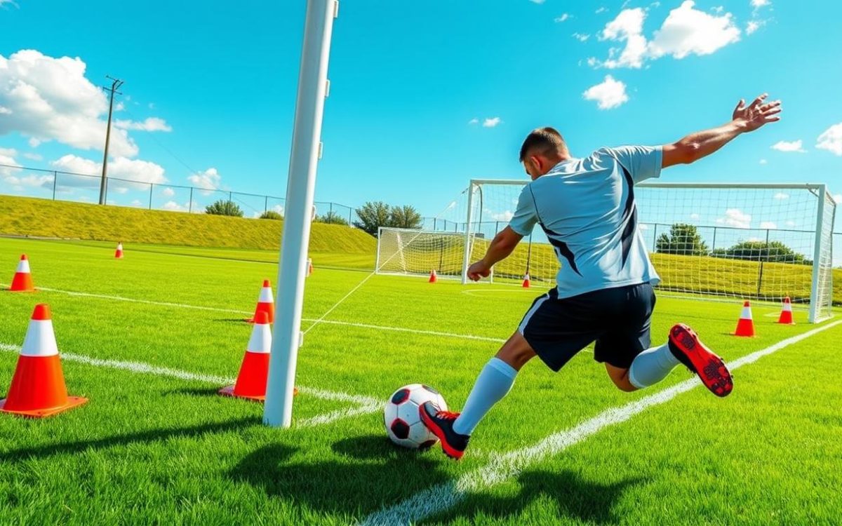 zielschuss training fußball